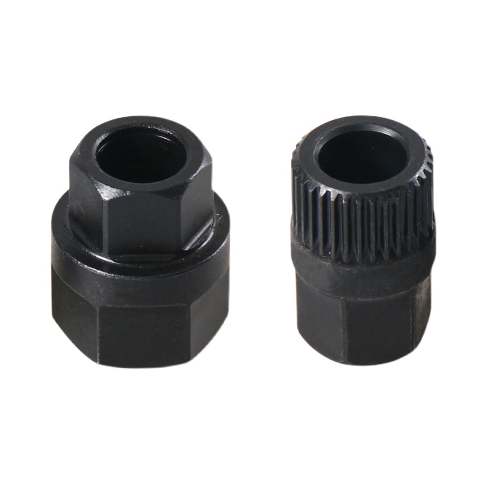 Alternator Pulley Removal Tool Durable Steel Engine Auto Parts Hand Disassembly Tools for Removing and Replacing The Pulley