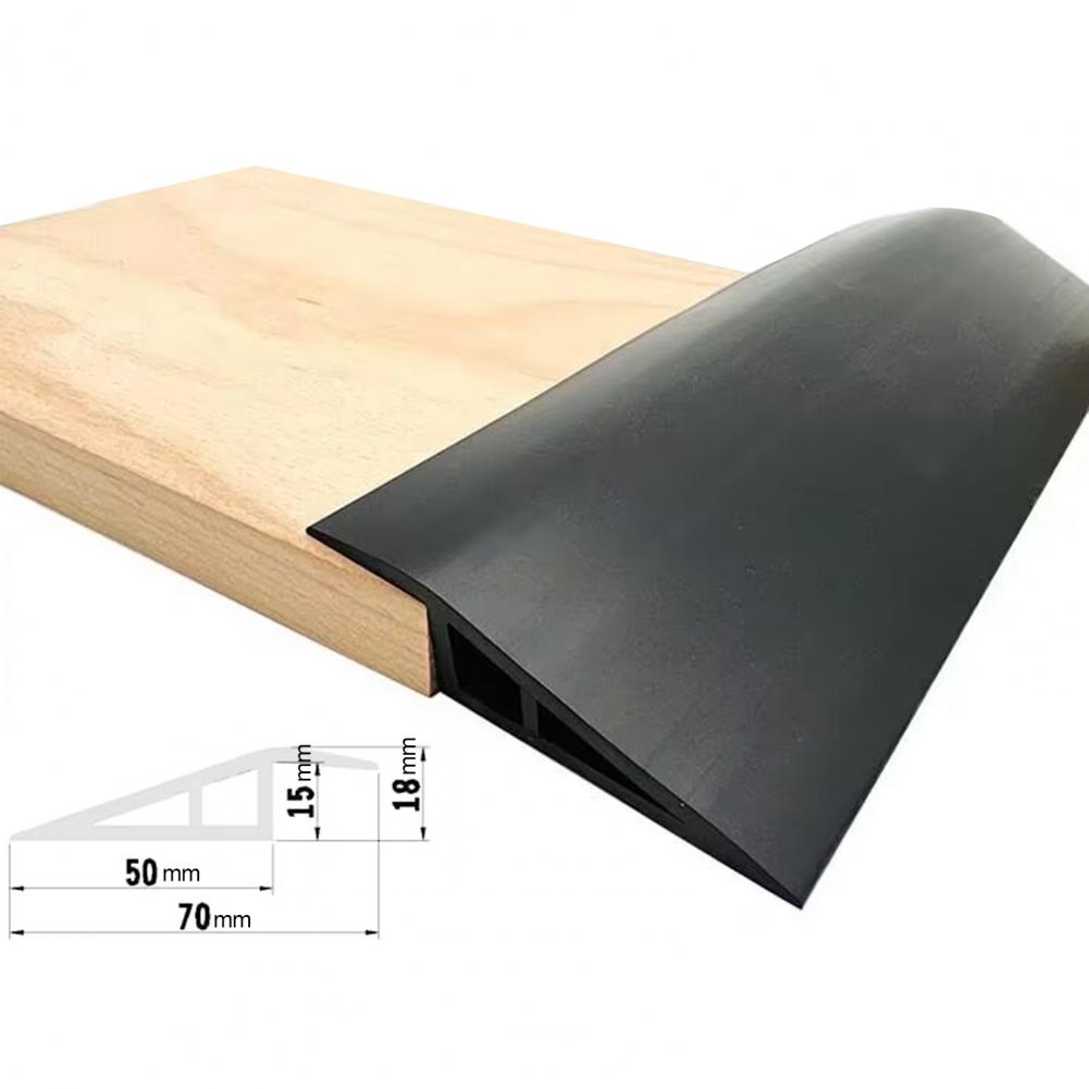 Description Picture 6 of itemFloor Transition Strip Universal Floor Threshold Strip PVC Sealing Overlap Threshold Reducer Floor Transition Strip