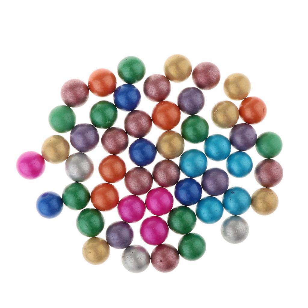 Assorted Color Glass Marbles, Pack of 90Pieces, Vase Fillers Decor, Marble Games