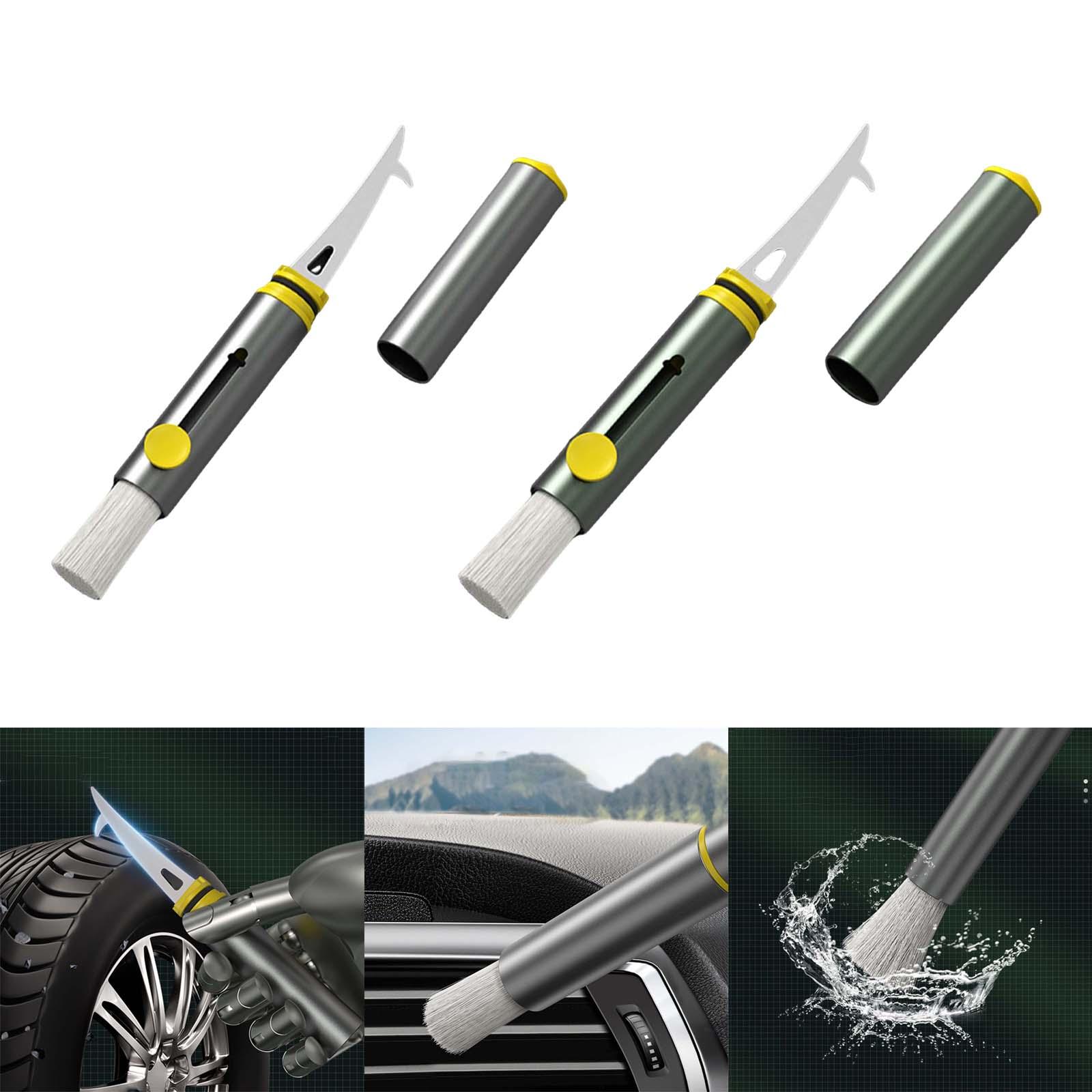 Car Detailing Cleaning Brush Vehicle Air Conditioner Supplies for Gaps