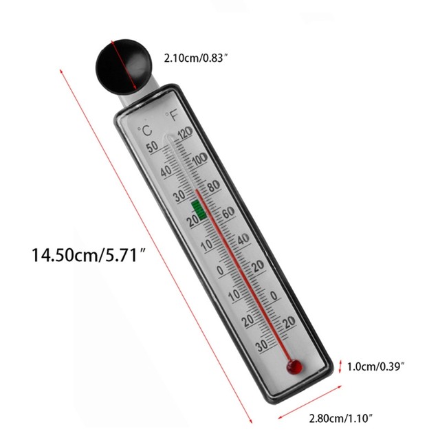 Termometro galleggiante per acquario serbatoio di pesce strumento di  misurazione della temperatura in vetro con ventosa Fahrenheit Celsius  accessori - AliExpress