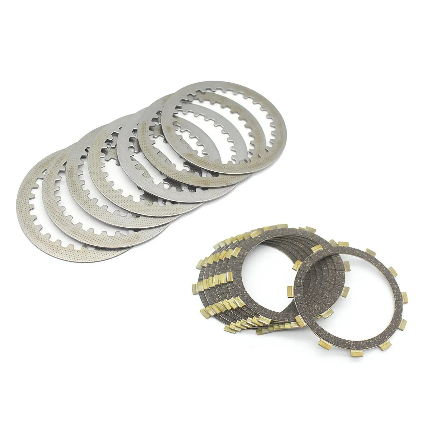 Clutch Friction Plates Disc  for XJR400 4HM FZ600 XJ650 Motocross ATV Outdoor 4H7-16321-01 4H7-16321-02 8 168-16325-00