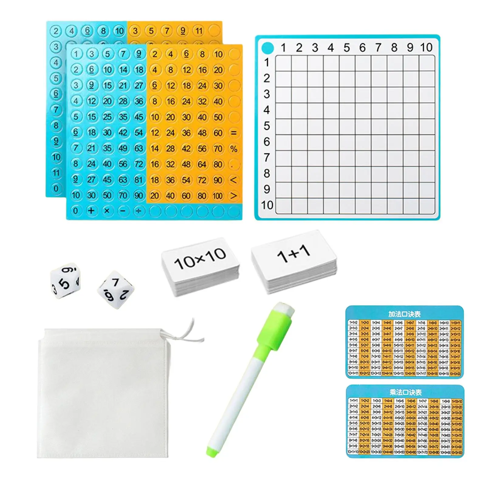 Multiplication Table Board Math Teaching Aids Mathematics Calculation Learning Counting Toys Educational Toy Number Games