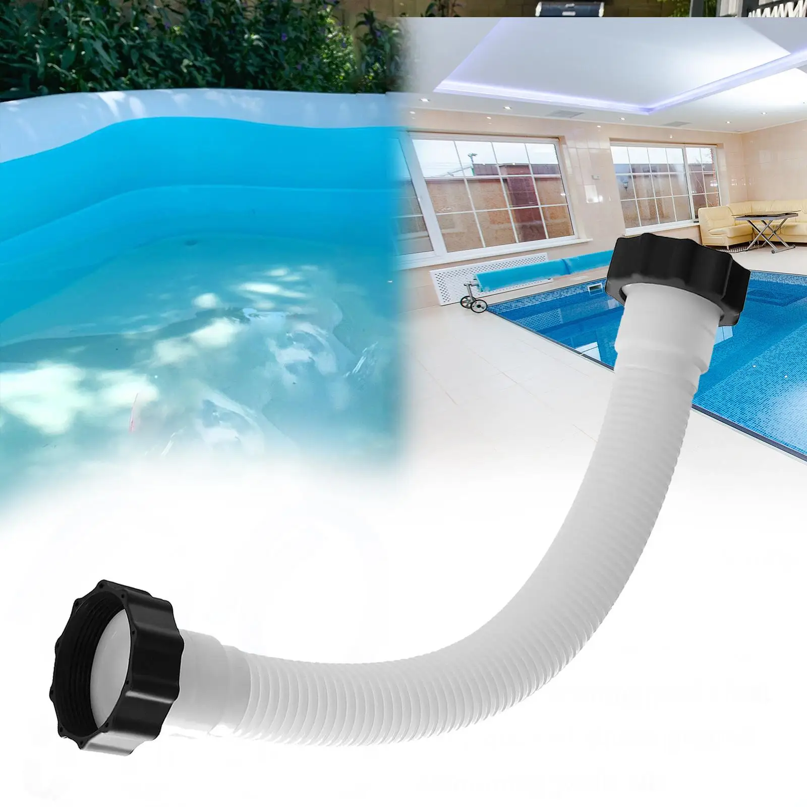 Pool Sand Filter Pump Hose Replacement Swimming Pool Hose for Outdoor, Garden