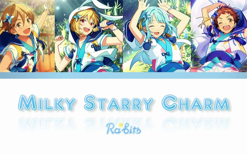 Ensemble Stars! Ra*Bits Milky Starry Charm Cosplay Costume Set for Men (Unofficial)