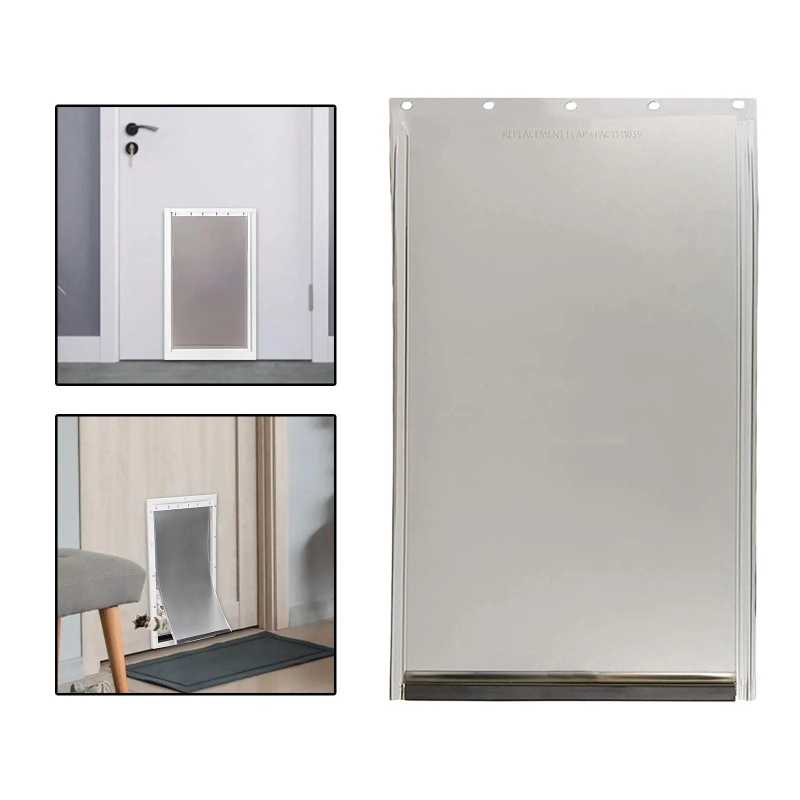 Durable Replacement Dog Door Flap Replace Compatible with Puppy and Kitten