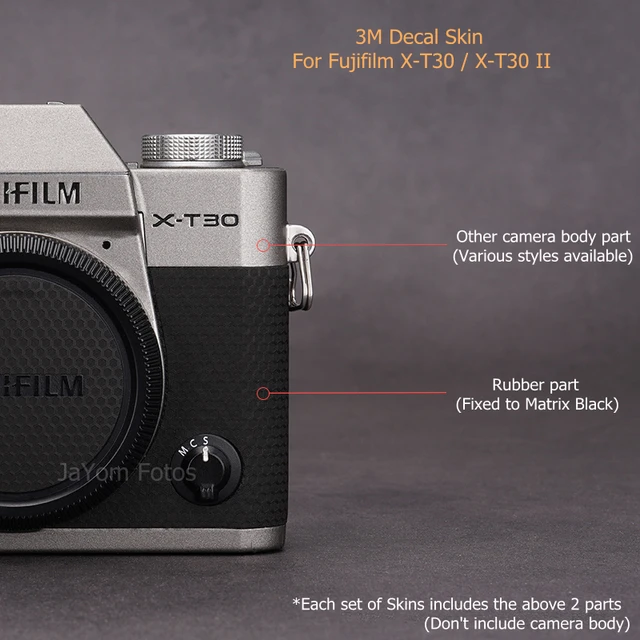 X-T30 X-T30II Decal Skin Vinyl Wrap Film Camera Protective Sticker