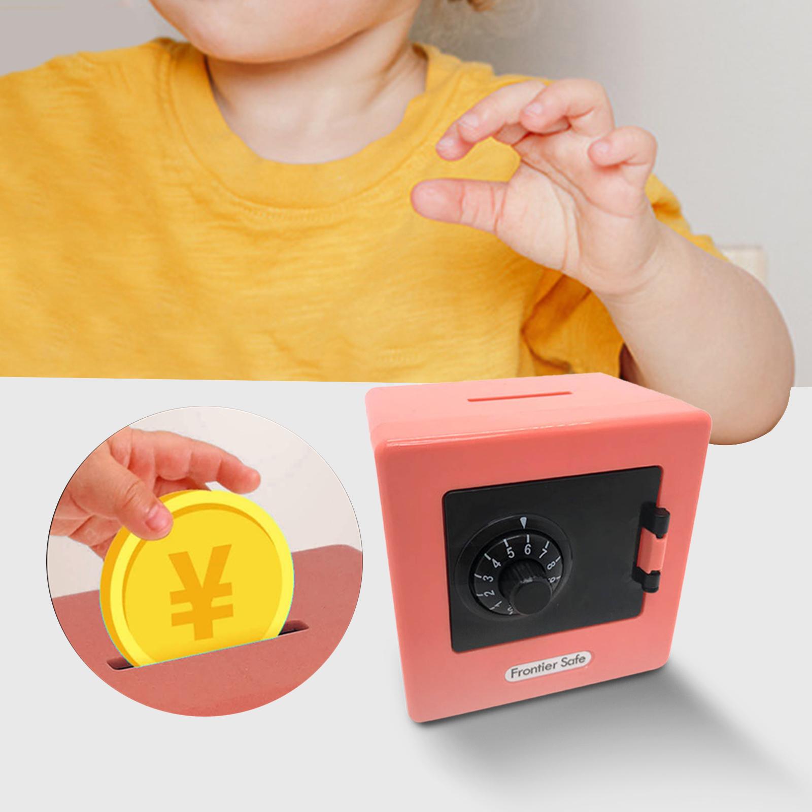 Piggy Bank Safe Box Money Coin Saving Storage Box Gift Coin Bank Money Boxes for Baby Toddlers Children Boys Girls Kids
