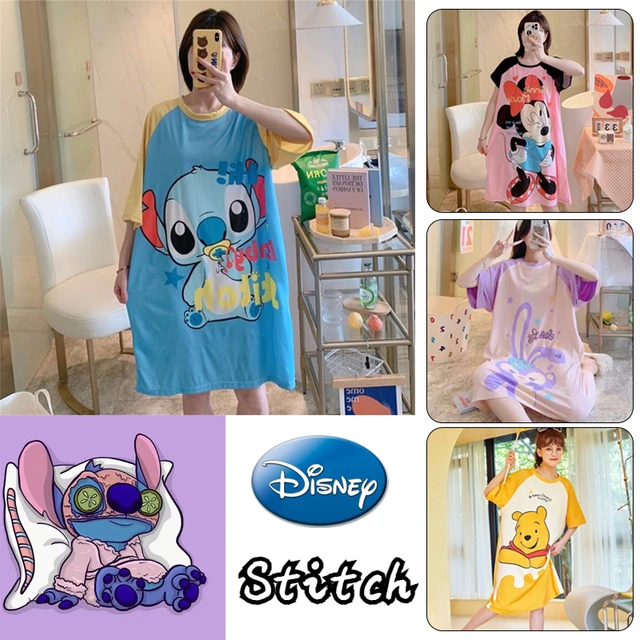 Chemise de nuit Disney Lilo & Stitch pour femmes 