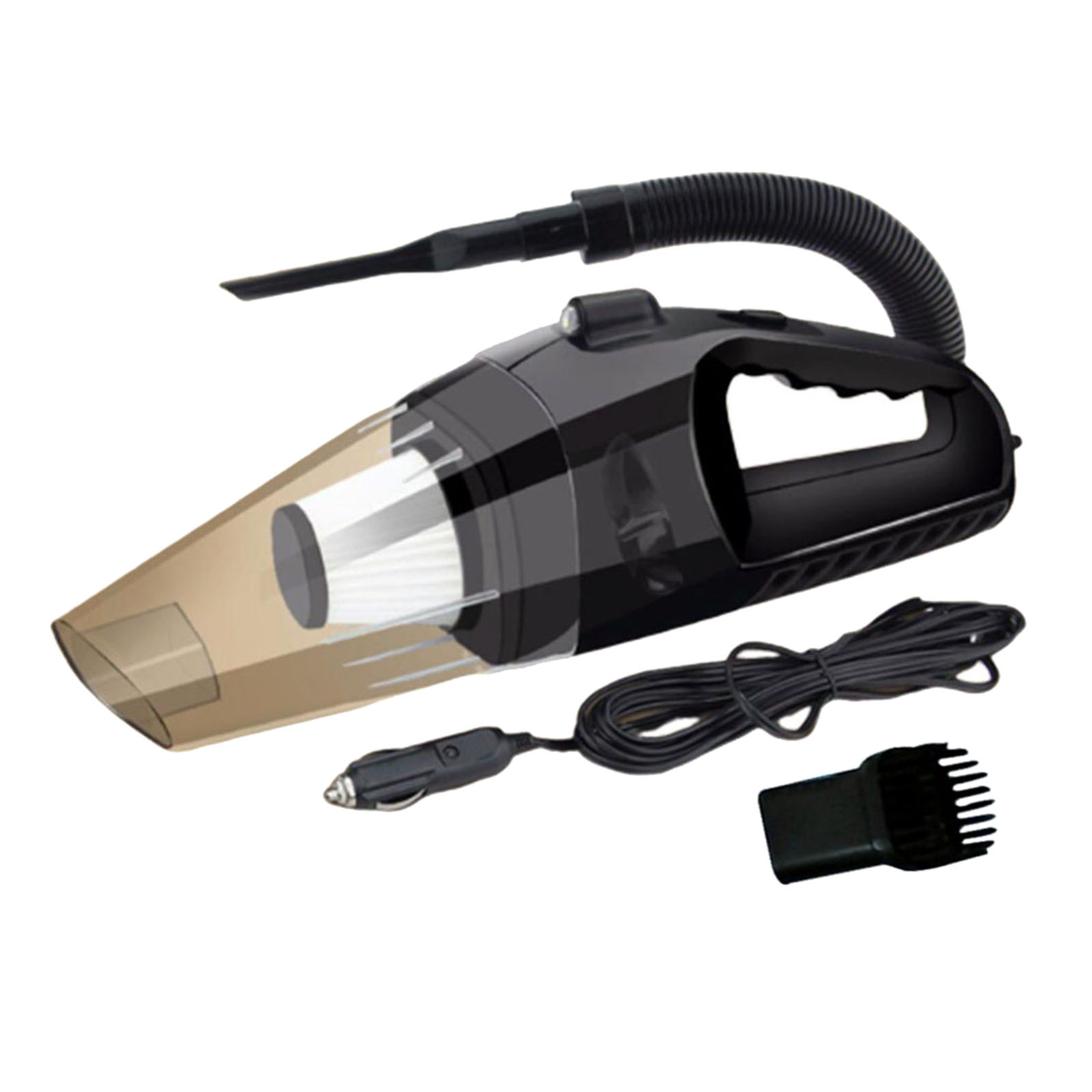 Car Vacuum Cleaner wet and 2 120W Portable Handheld Rechargeable