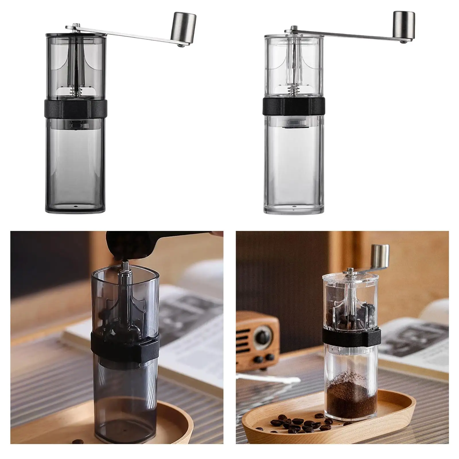 Coffee Grinder Hand Crank Manual Portable Manual Grinder for Home