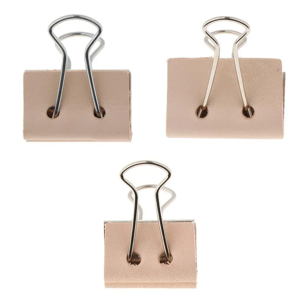 Metal Paper Clips Bookmark Clips Binder Clamps Clips Notebook  Marker Stationery for school Supplies