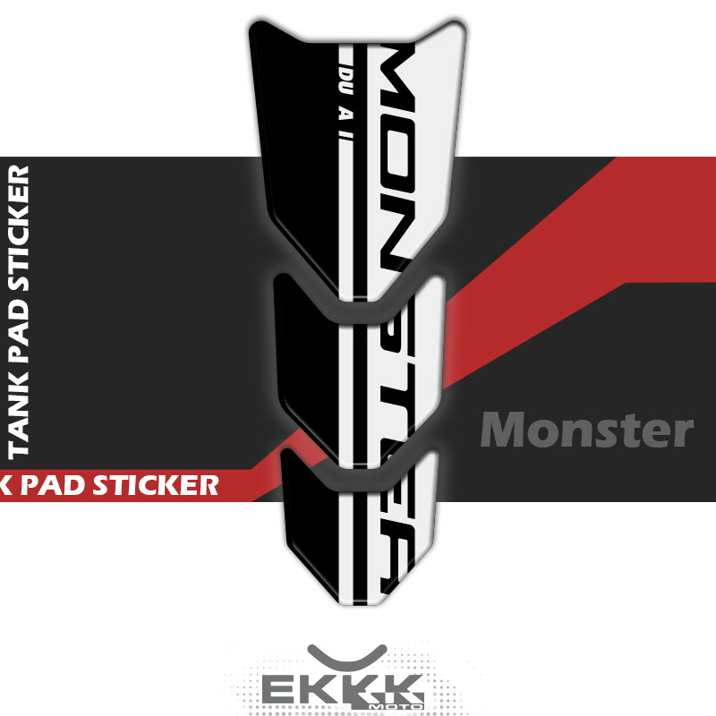 For Ducati Monster 950 821 Compatible Fuel Tank 3d Motorcycle Sticker