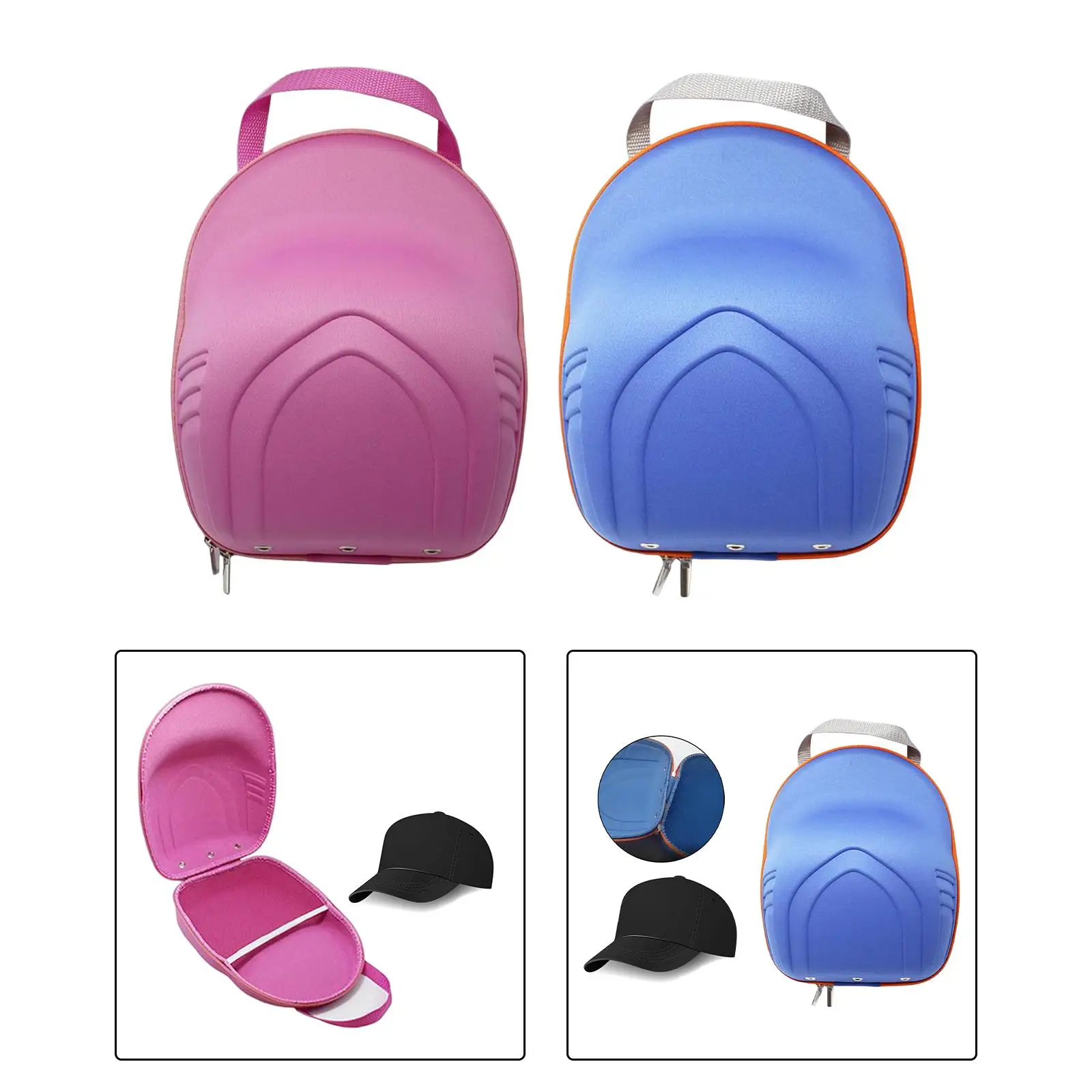 Hat Cap Travel Case Trip Backpack Durable Adjustable Outdoor Hat Display Holder EVA Organizer Baseball Hat Bags Storage Bag