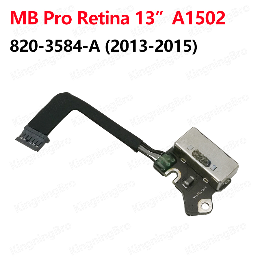 DC Jack Apple MacBook Pro A1398 820-3109-A With Cable 5 Pin
