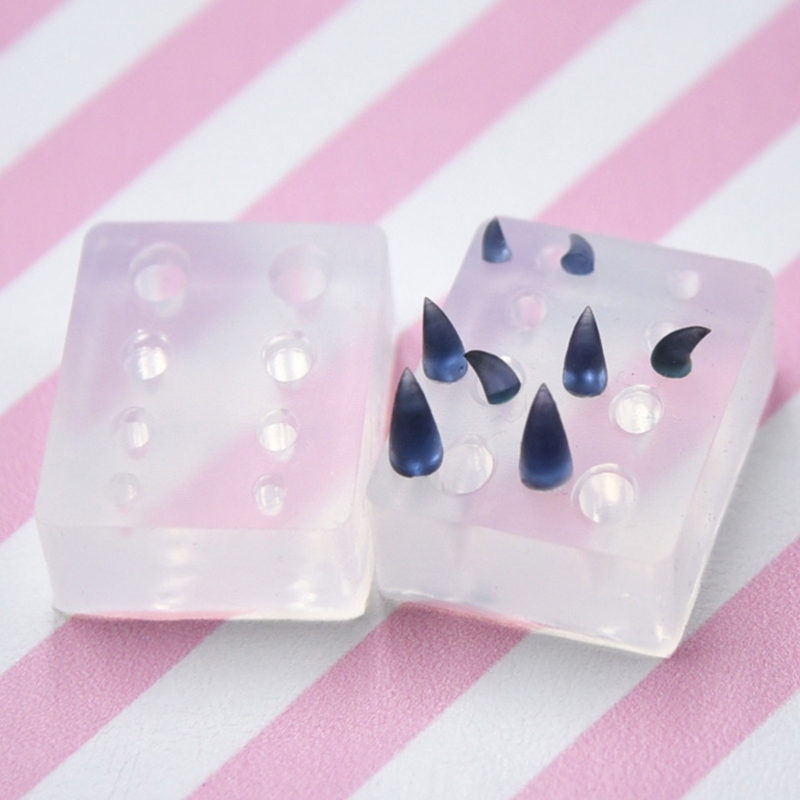 Devil Horn Silicone Mold Epoxy Resin Mould for DIY Jewelry, Decorations, Gifts K3ND