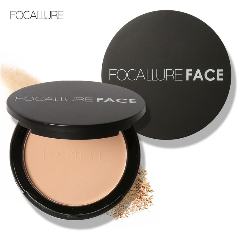 Best of FOCALLURE 3 Colors Make Up Face Powder Brighten Oil-control Nude Makeup Pressed Powder Foundation Makeup Base Cosmetics Reviews & Tips