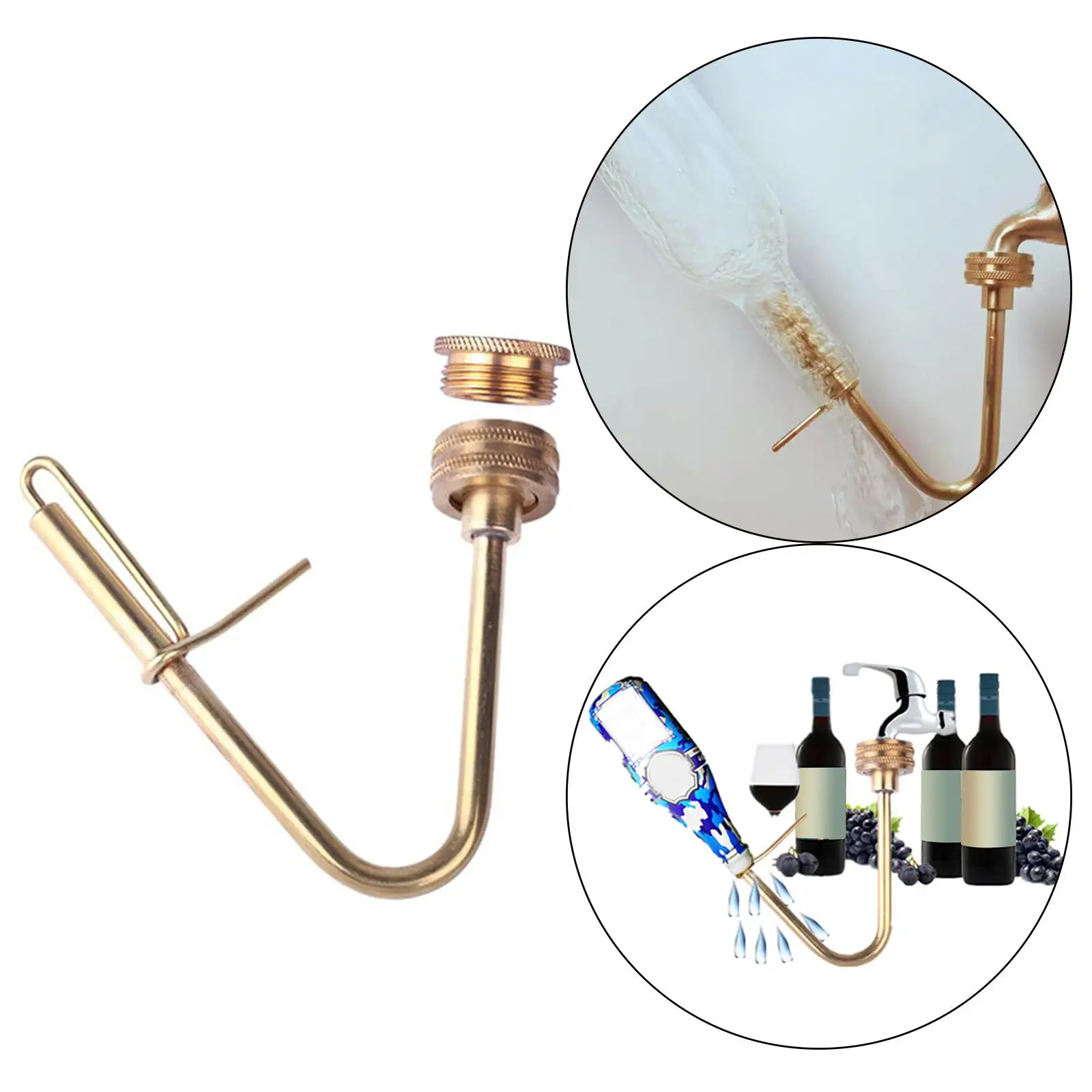 Jet Bottle and Carboy Washer Homebrew Beer & Wine Cleaning Equipment