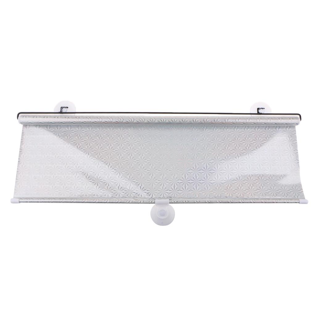 Car SUV Window Sun Shade Retractable Car Sun Insulation Curtain 68cmx125cm