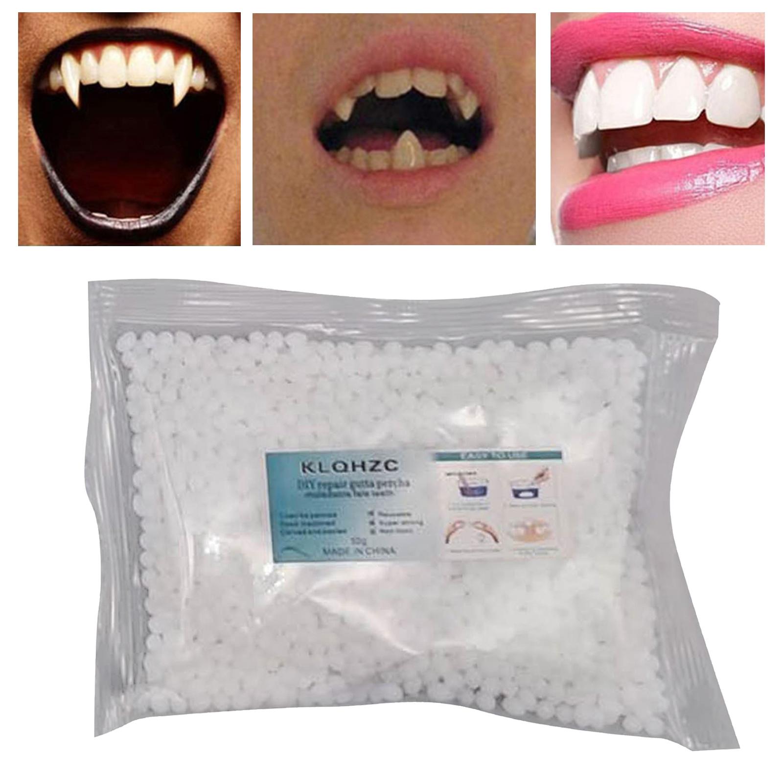 Teeth Repair Kit Teeth Veneers Fix The Missing Tooth Teaching Confident Smile Tooth Adhesive Oral Care Easy to Use Thermal Beads