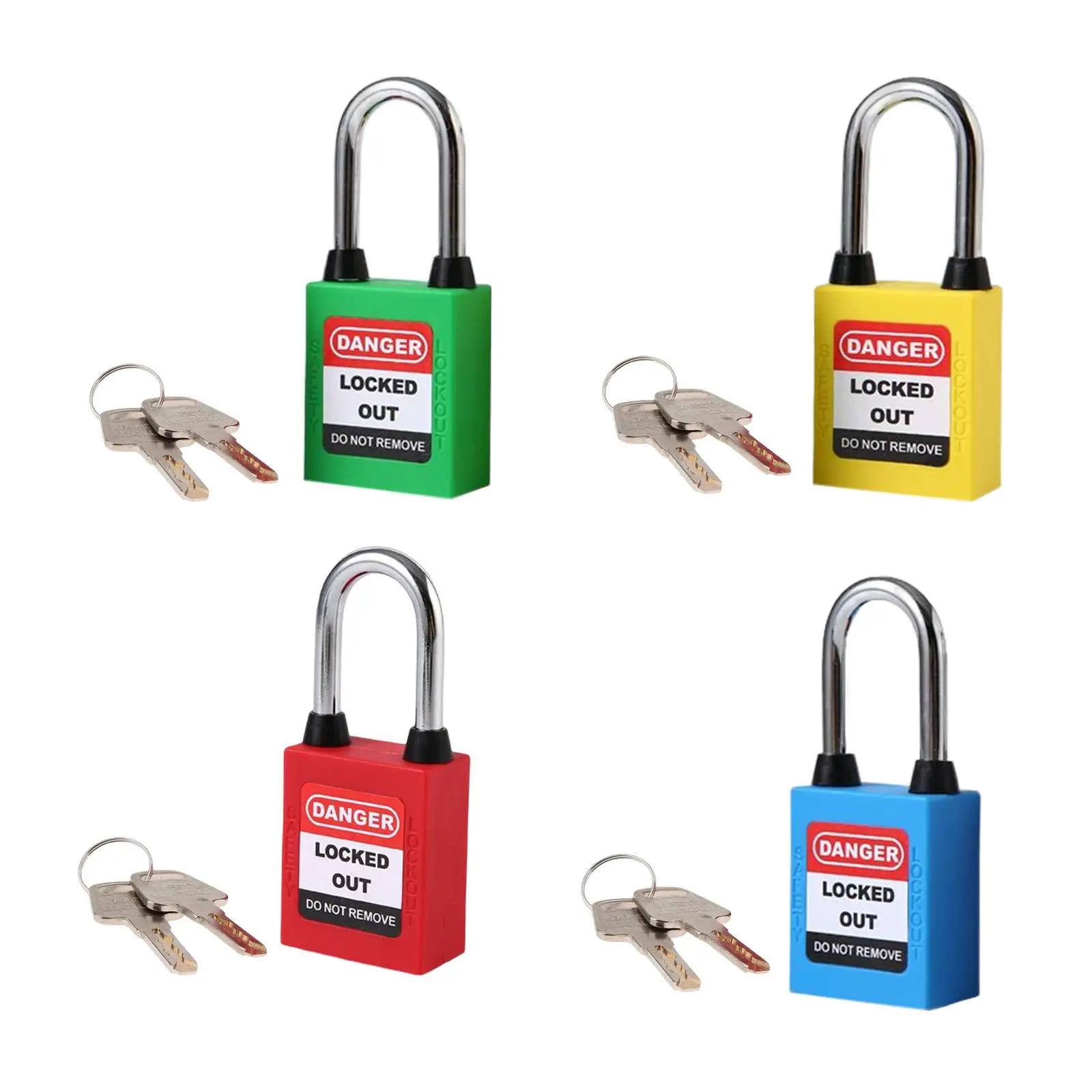 Lockout Tagout Locks Lock Out Tag Out Steel Shackle 1.5inch Shackle Compact