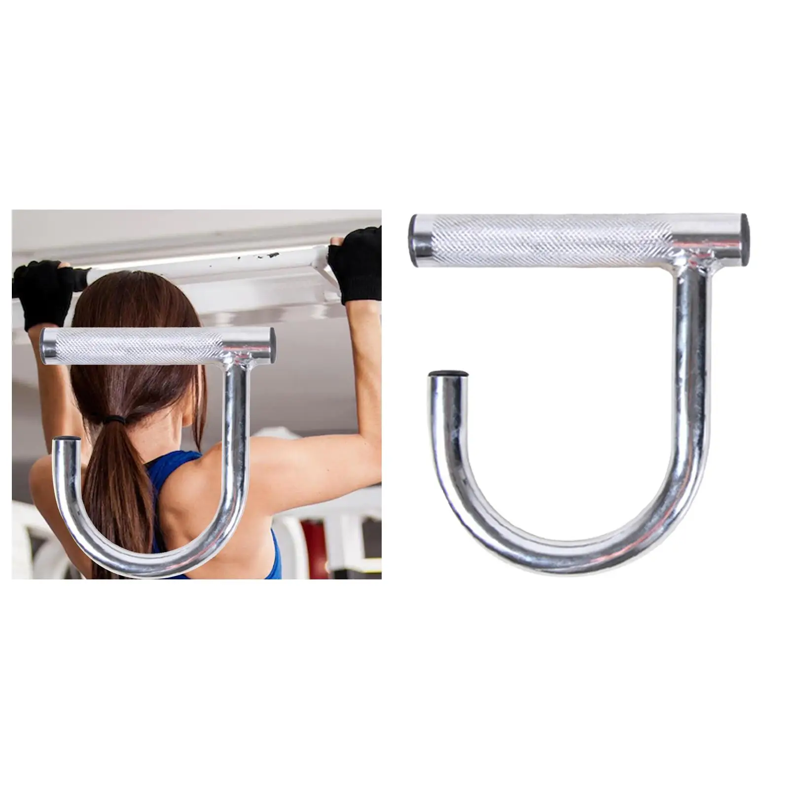 pull Down Handle Non Slip Exercise Handles Equipment Steel Seated Row  Pull Down Bar Attachment for Strength Training Gym
