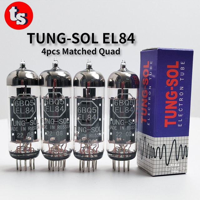 Vacuum Tube Amplifier JJ Electronics EL84/6BQ5 Quad Matched Tube