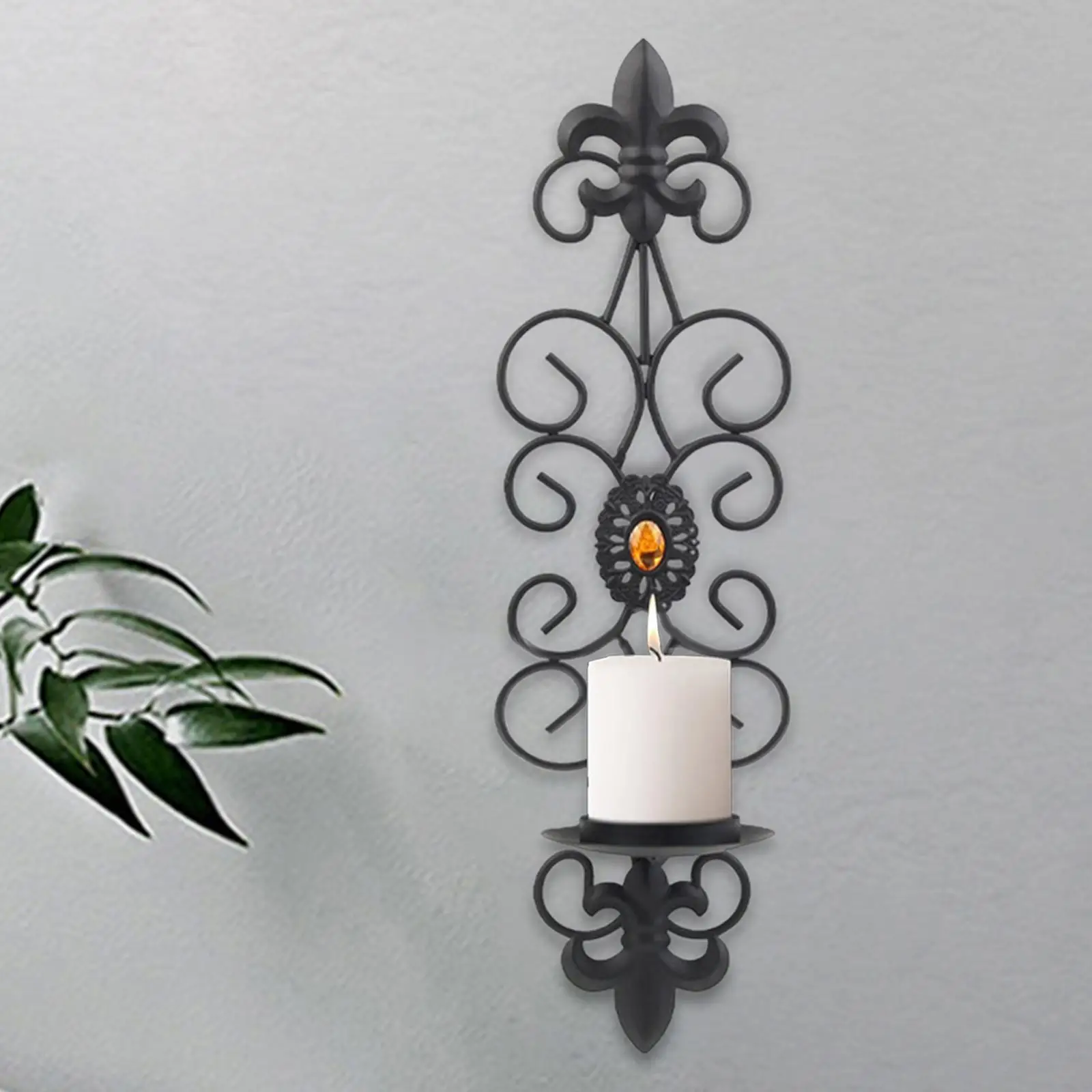 Tealight Candle Holders Tealight Holder Iron Metal Wall Art for Decoration