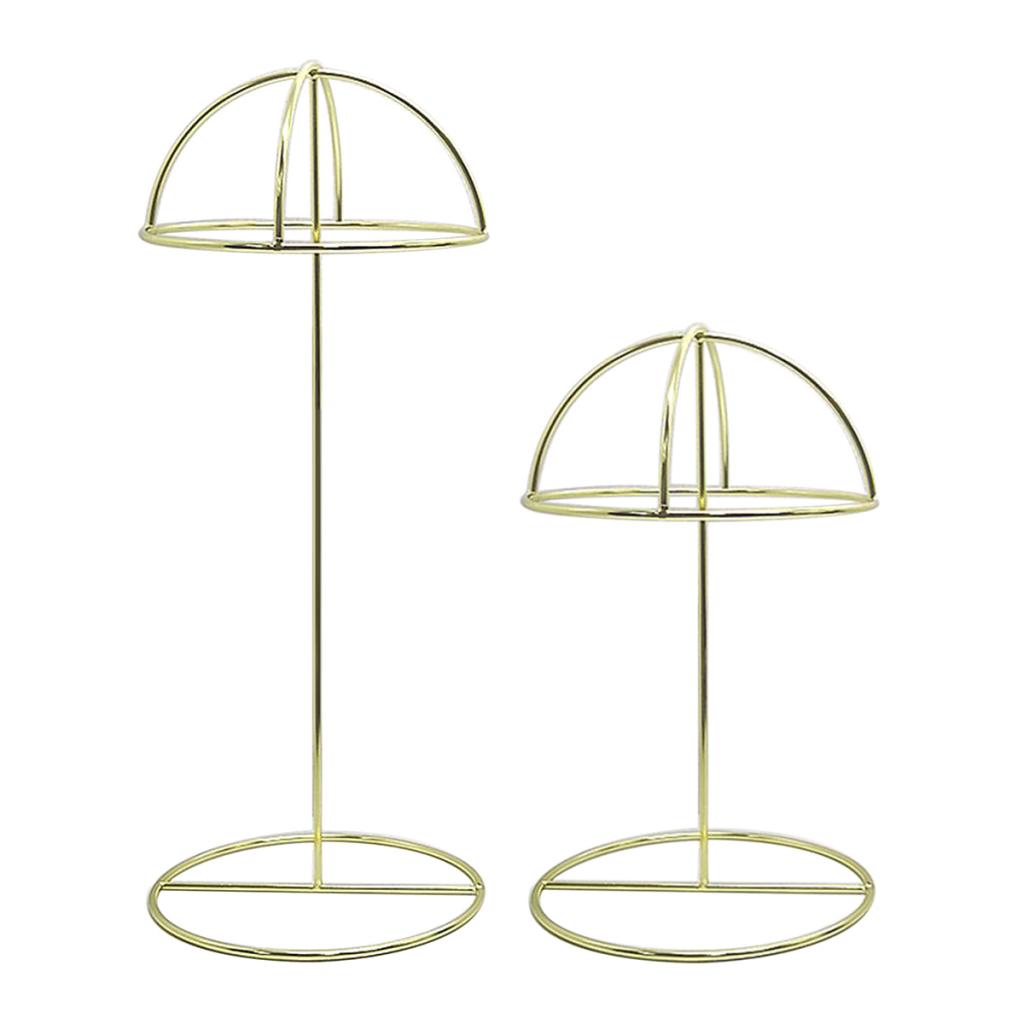 Freestanding Semi-spherical Hat And Wig Display Stand Rack_voghion.com
