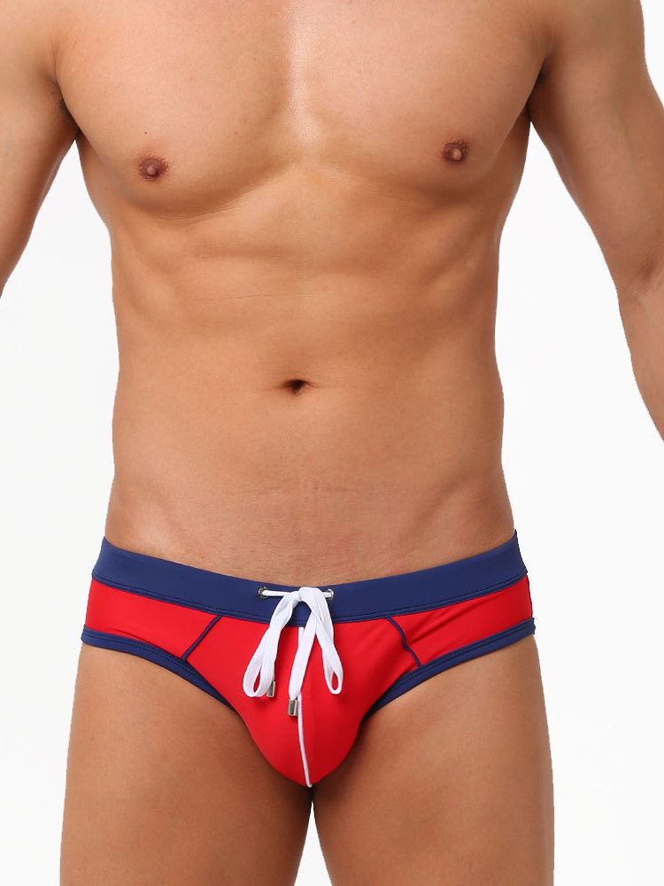 Herren Bademode Schwimmen Briefs Hallo-Q Sexy Atmungs Badehose Boxer Badeanzug Badeanzug Geschwindigkeit Passende Strand Shorts sunga – Detail 5