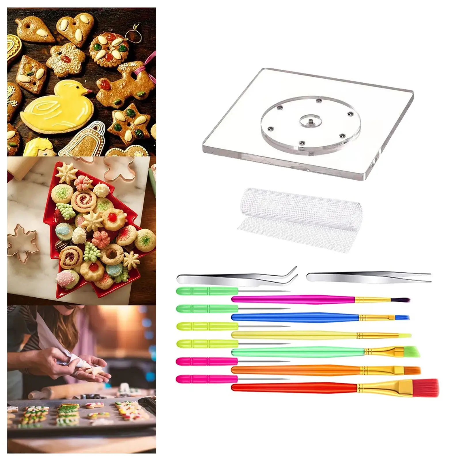 16 Pieces Cookie Decoration Set cake Decorating for Easter Wedding Christmas