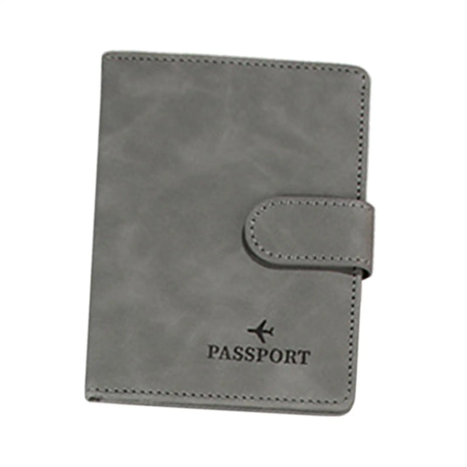 Travel Gifts Passport Cover Holder Fashionable Portable Passport Case PU Leather Passport Purse for Travel Woman and Man Home
