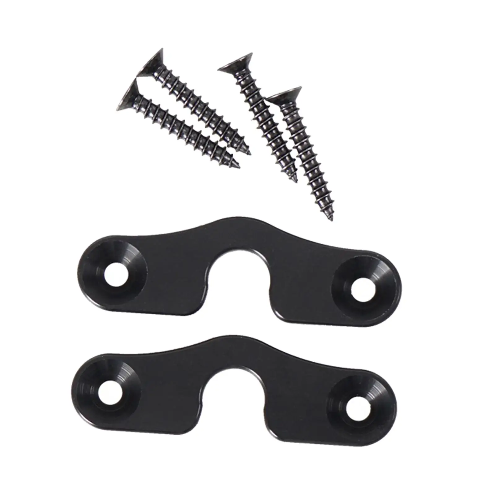 2x sun Visor Clips with Screws sun Visor Repair Plates for JK, JL, Jt Spare Parts Accessories