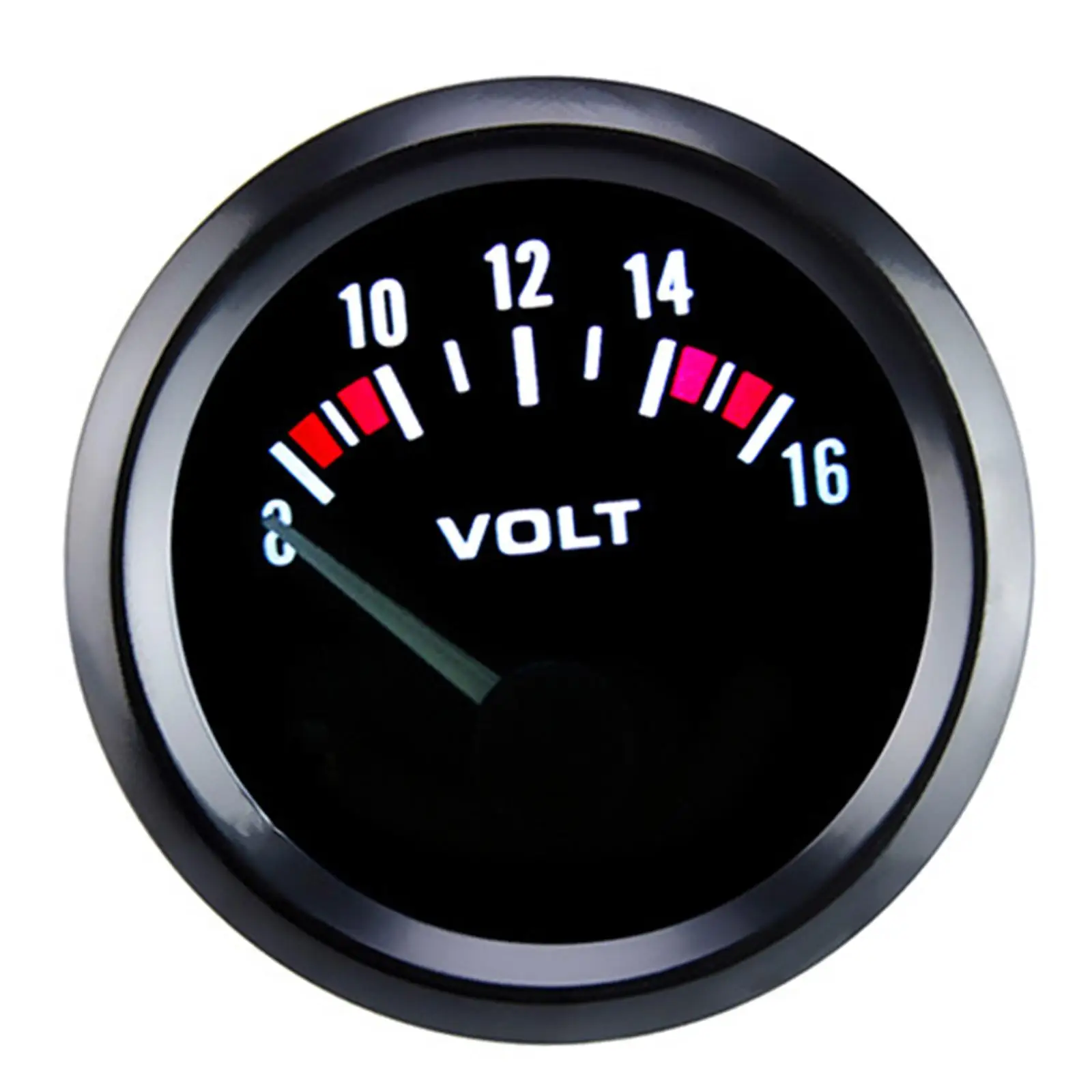 Car Voltmeter Universal Electronic Voltmeter for Bicycle Auto Vehicle