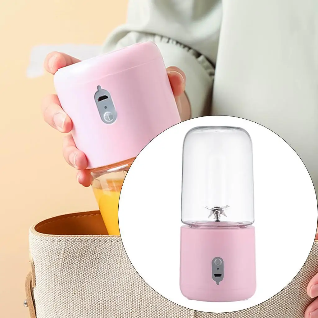 Portable Blender Juicer Cup Rechargeable Fruit Mixer for Kitchen Wireless Juice Machine without Noice