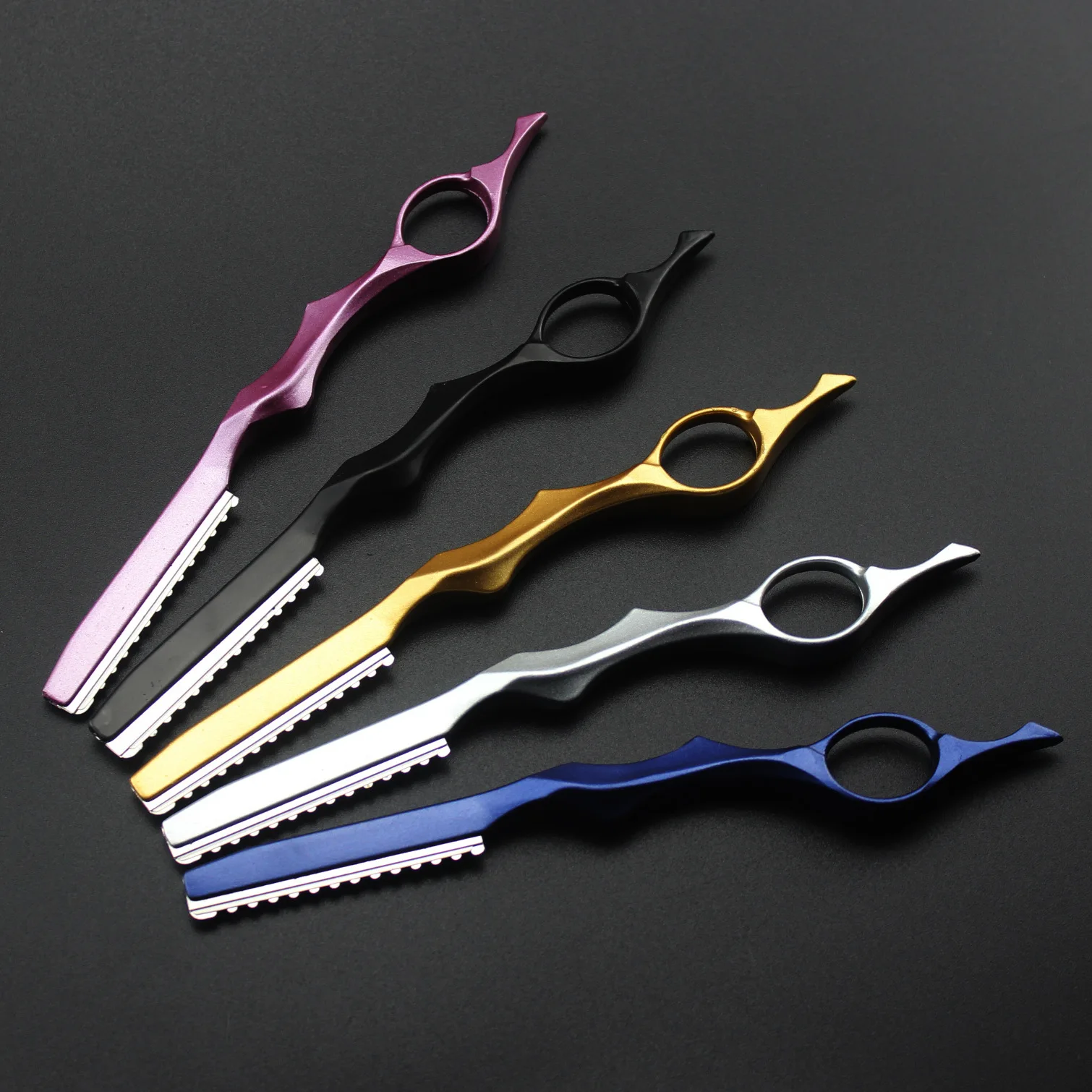 Best of Hair Cutting Knife Thinner Thinning Razor Blade Straight Salon Hairdressing Razor Stick Hair Cutter Rotary Barber Accessories Reviews & Tips - Image 2