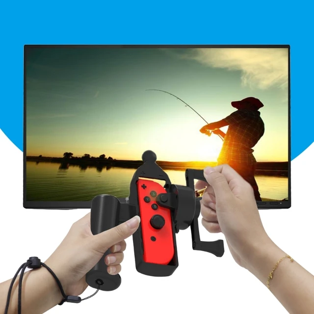 Fishing Rod for Switch Console,Fishing Game Accessories for Ace