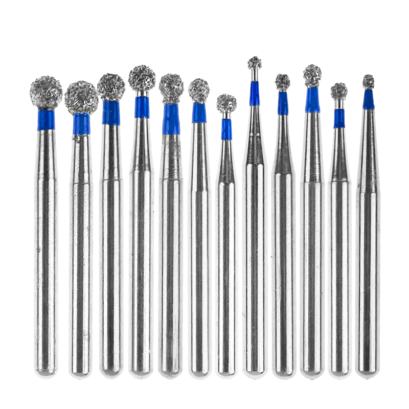 Best of BR Type Dental Diamond Burs Drill Ball Round Type FG 1.6mm For High Speed Handpiece Polishing Teeth Stainless Steel Reviews & Tips - Image 3