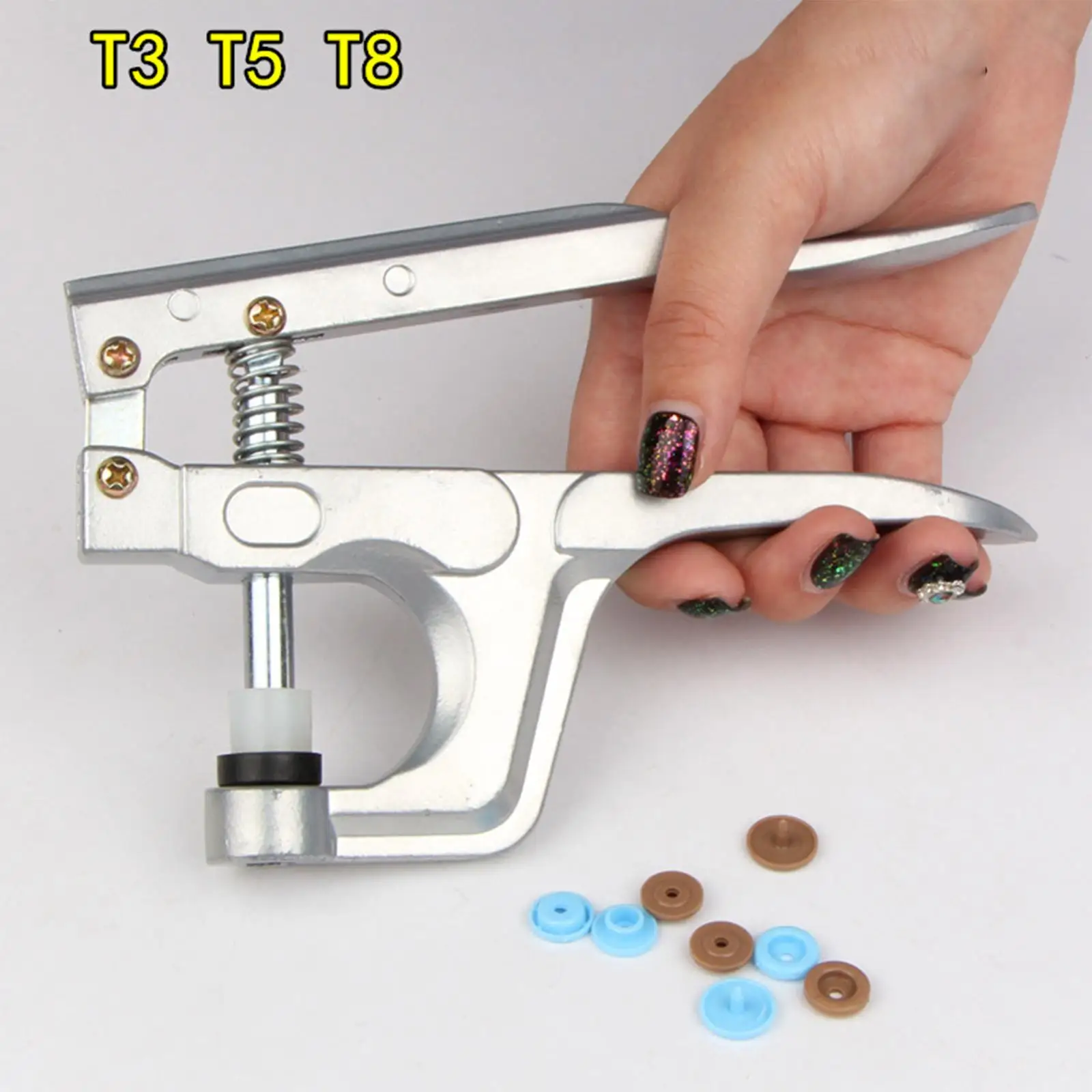 Snap Fastener Pliers for Snaps Machines Tool for Clothing