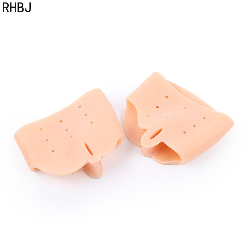 RHBJ 20 Stück = 10 Paar Hallux Valgus Gel Orthesen Bunion Corrector Vorfußpolster Silikon Fußpflegewerkzeuge Splitter Zehenglätter – Detail 13