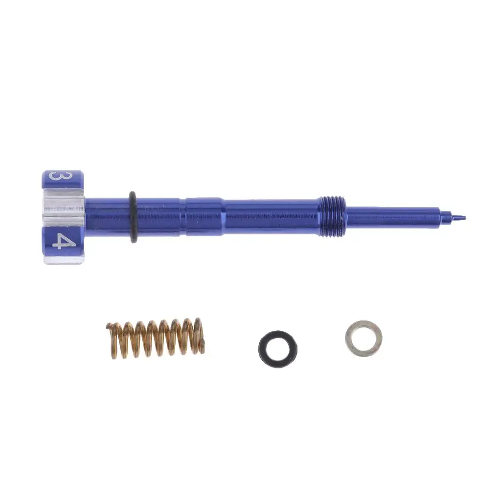 dolity CNC Fuel Mixture Screw for FCR Carburetor Dirt Bike Blue