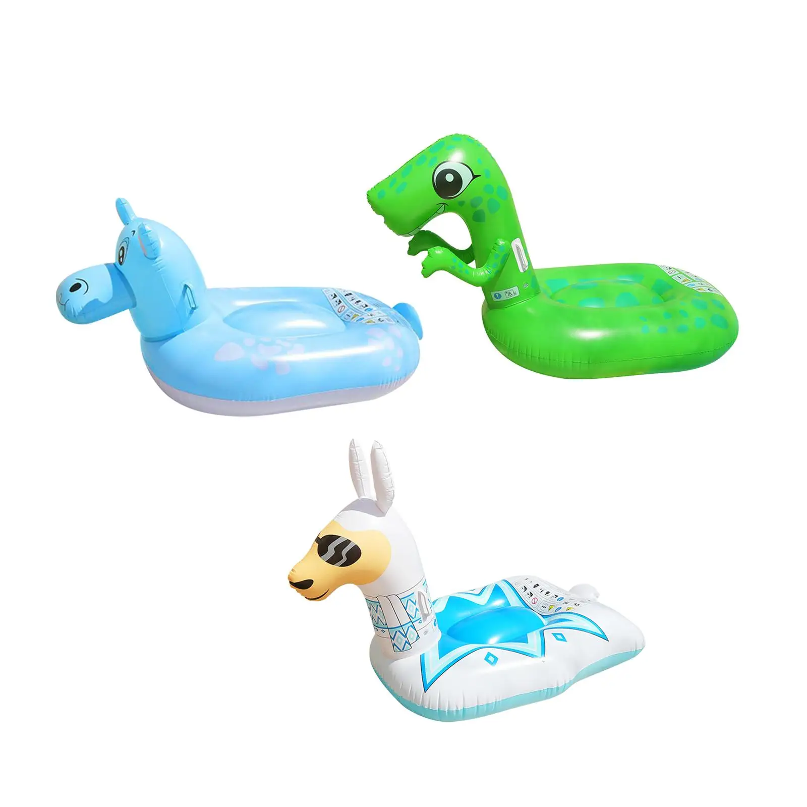 Inflatable Pool Float Floating Row Novelty for Adult for Summer Beach Raft
