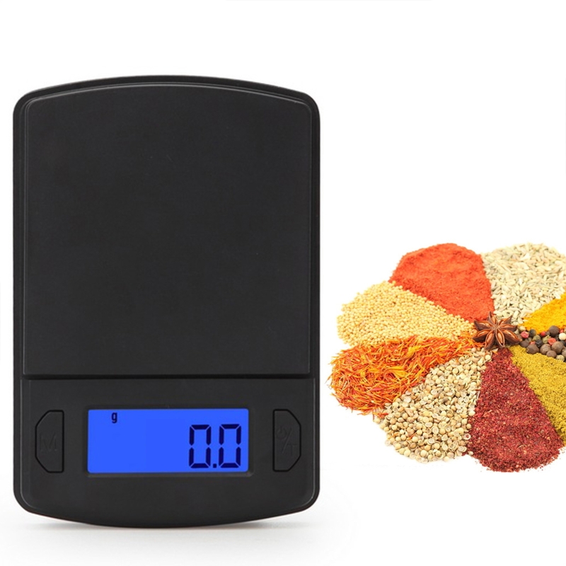 Title 7, Digital Pocket Scale 500g x 0.1g Electronic Wei...