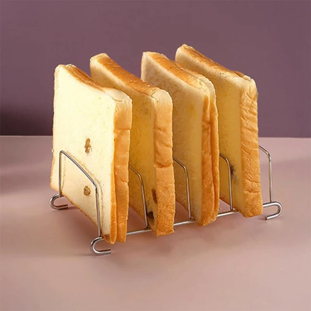 Porta pane tostato porta pagnotta antiaderente rettangolo friggitrice ad  aria accessori organizzatore forniture da cucina sicuro sano - AliExpress