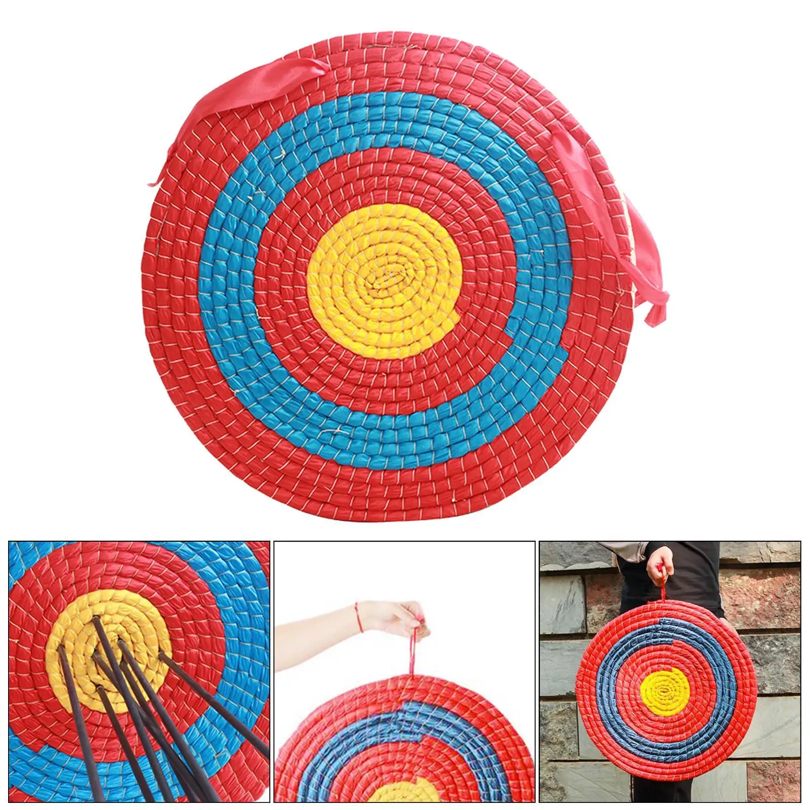 20inch  Target Puller Traditional Straw Outdoor Aiming Target Compound Bow
