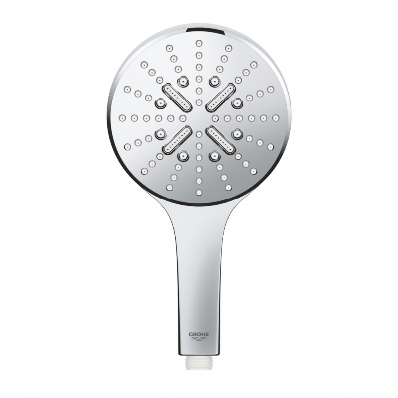 Ручной душ grohe rainshower smartactive 130 3 вида струй хром 26544000