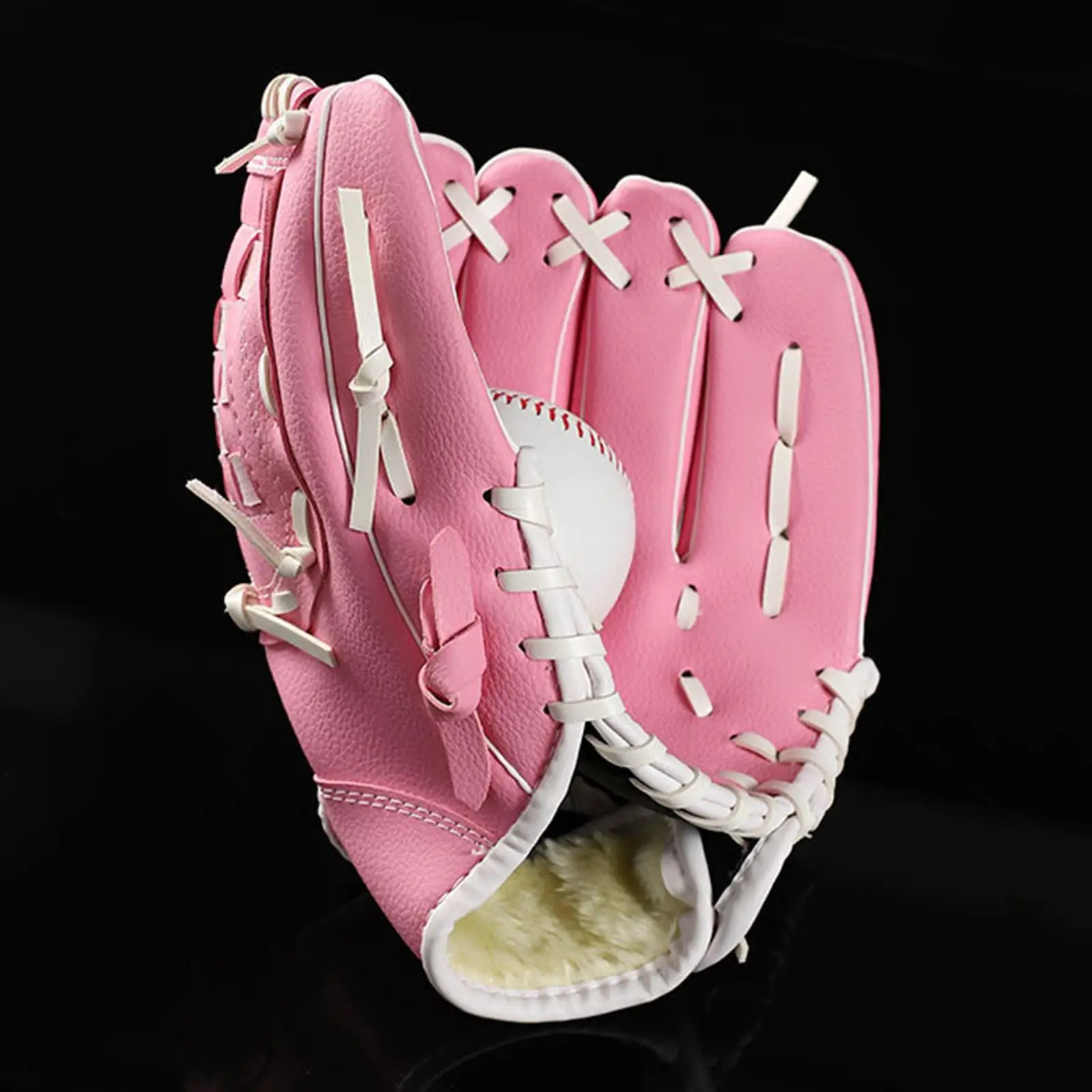 PU Leather Baseball Softball Fielding Glove for Training Match