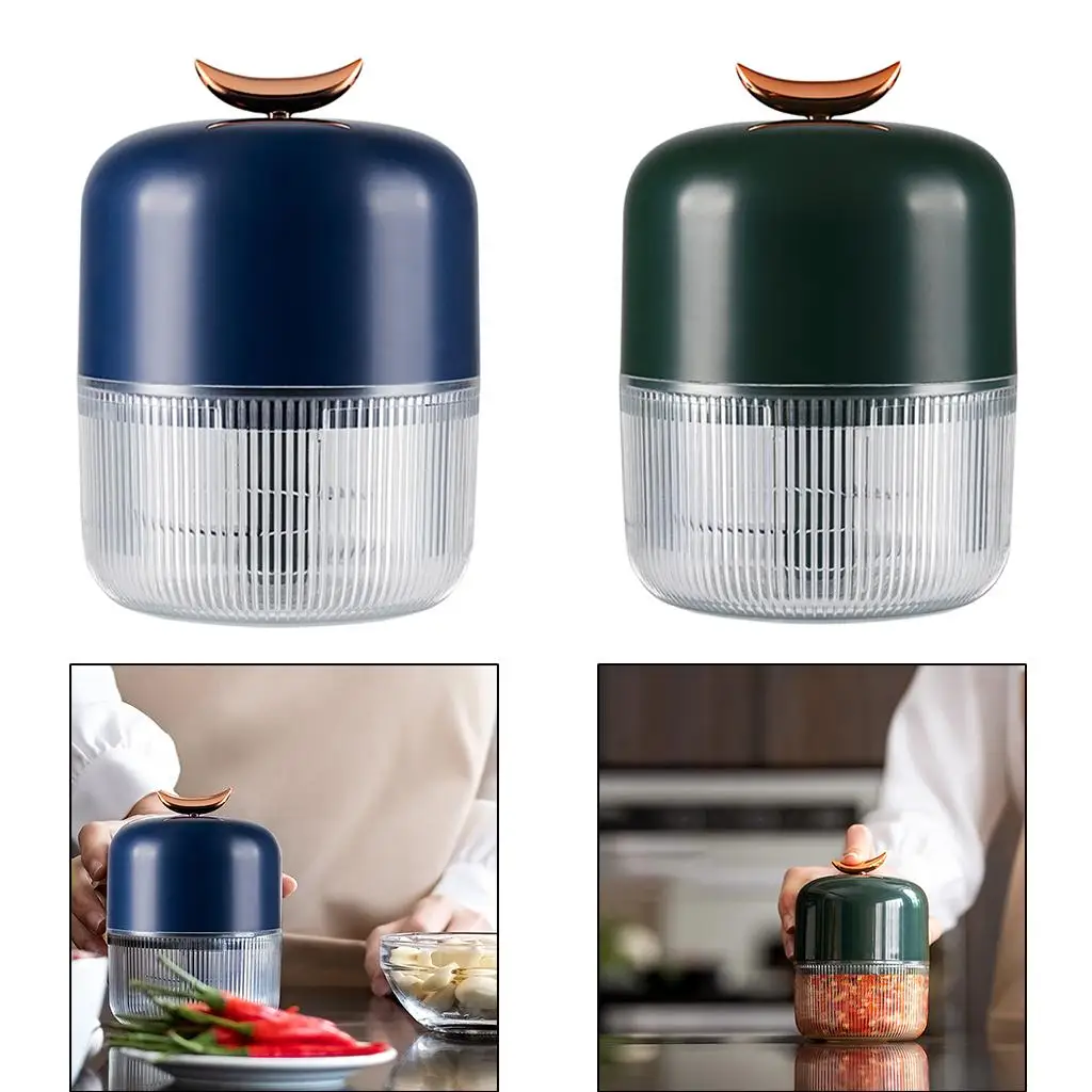 Electric Mini Garlic Chopper Slicer for Cutter Vegetables/Meat /Garlic /Fruits Masher for Kitchen