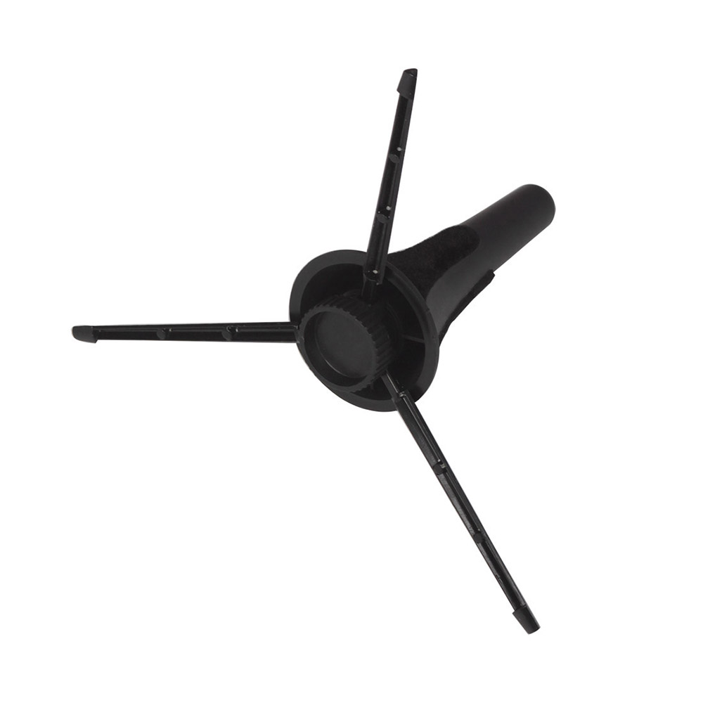 Description Picture 3 of itemDurable Clarinet Stand Bracket With Felt Pad Woodwind Accessories Foldable Tripod ABS Oboe Holder Musical Instrument Parts