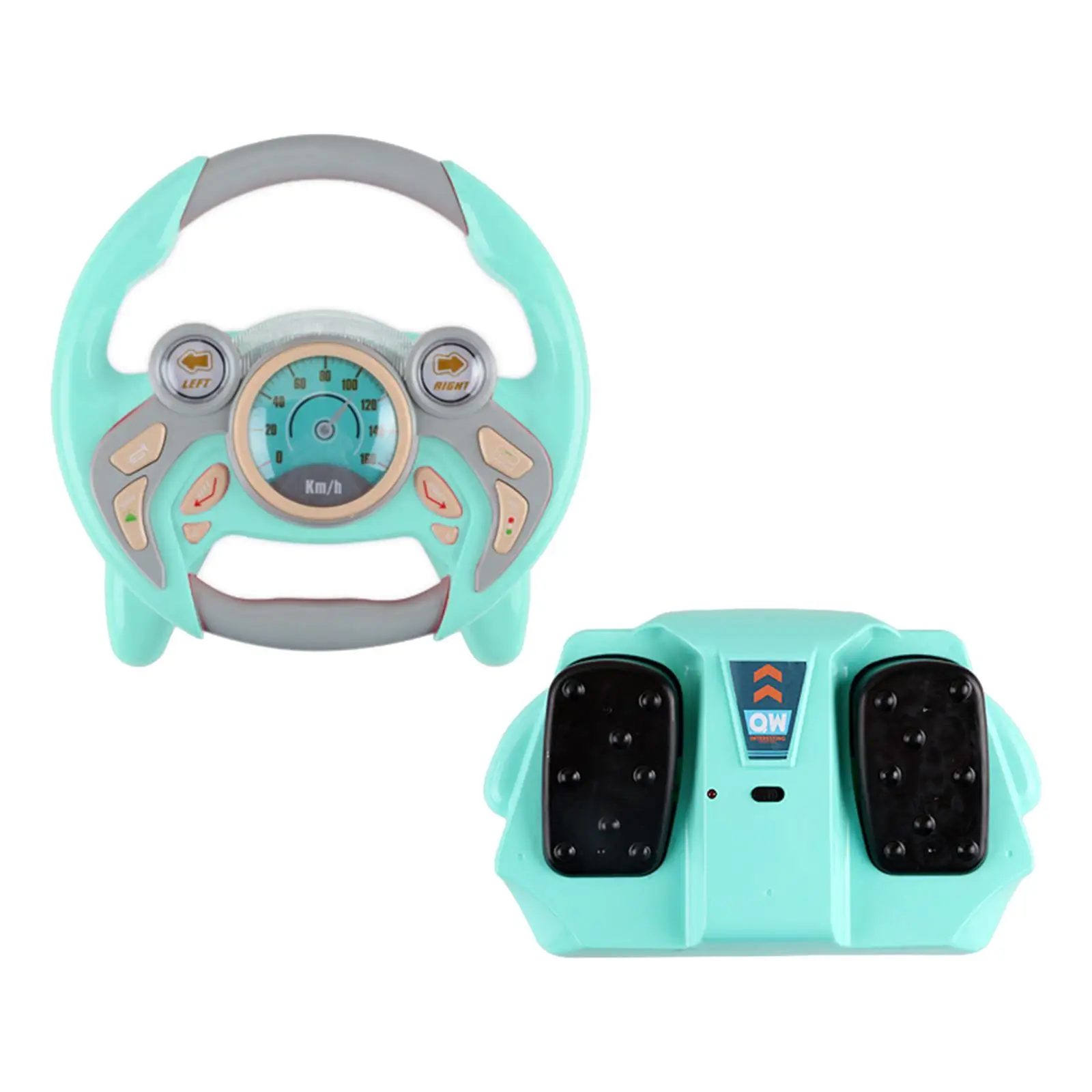 Kids Steering Wheel Pretend Driving Toys Children Car Toy Copilot Toy Driving Controller Multifunctional Gift Electric Toys